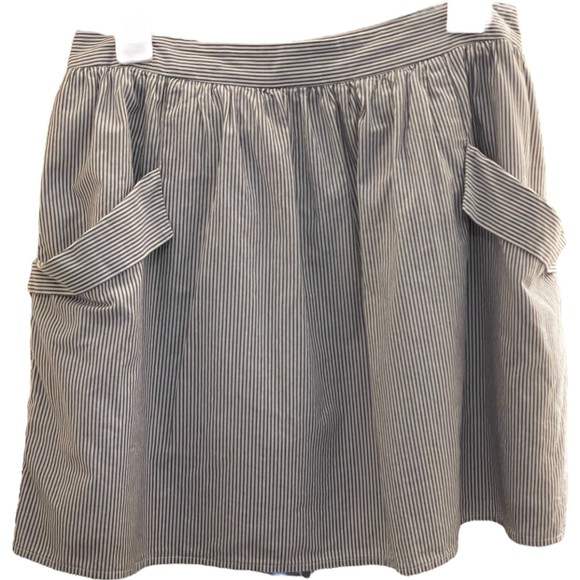 Gap Women’s Blue White Seersucker Mini Skirt Size 4 – Preppy Classic - Picture 8 of 15